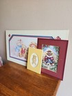 Vtg Lot Of 2 Prints 1 Drawing Teddy Bear Animal Wall Art Decor Gallery Nursery