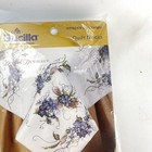 Vtg Bucilla New Stamped Quilt Blocks Bee s Delight Wm65478 6 Blocks Foral