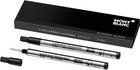 Mont Blanc Rollerball Refill  Legrand Fine  2x1  Mystery Black  105166 