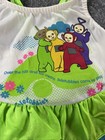 Vintage 1998 Teletubbies One-piece Ruffle Swimsuit - Fits 9-12 Months  rare 