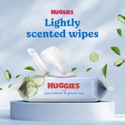 Huggies Scented Wipes With Cucumber  green Tea 3 Flip-top Packs  168 Total Count