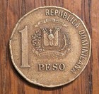 2000 Dominican Republic 1 Peso Juan Pablo Duarte  Coat Of Ams  6 5g 25mm Coin