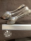 Coin Silver Spoon Thread No Mono E  Jaccard St  Louis Mo c 1850s Set Of Six