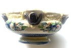Vtg Maruhon Ware Japan Diamond Shaped Bowl Raised Fruit Planter Porcelain 7 5 
