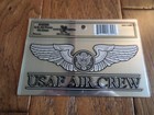 U s Air Force Air Crew Window Decal Bumper Sticker Official Air Force Product