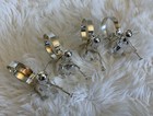 Vintage Silver Angel Napkin Rings Holders Trumpets Regal Hong Kong Lot Of 4