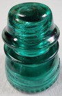 Vintage Hemingray Glass Insulator  Aqua  Made In Usa  Minor Chip  1920s-1950s