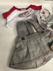 Lot Of 5 Build A Bear Girl Shirt Skirt Shoe Teddy Clothes Outfit Fits Large Bear