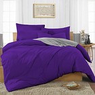 Branded Bedding Collection 1000tc Egyptian Cotton Select Size Purple Solid