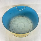 Vintage Walt Disney Productions Litho Picture Metal Toy Tub Mickey Pluto Donald