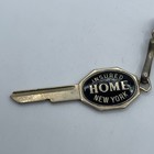 Lot Of Vintage Old Keys Ny Safe Driving Crest Lock Co Veterans Ky Bassett Tool