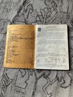 Vintage 1937 Harley Davidson Rider s Handbook Motorcycles 74 Twin Model