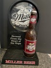 Vintage Miller Beer Lamp Lights Up Works Perfectly
