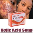 100g Skin Whitening Bleaching Lightening Kojic Acid Soap Brightening Face   Body