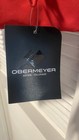 Nwt Obermeyer Boys Ski Jacket Red black Size M Teen  10-12 