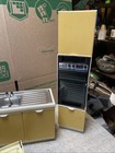 Vtg  1970   s Marx Sindy Kitchen Lot  Sink  Stove  Upright Wall Oven  Bath Sink   
