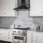 Zline 48    Kitchen Wall Range Hood Black Stainless Steel With Led Bskbn-48 