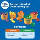 Learning Resources Farmer s Market Color Sorting Set