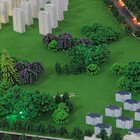 50pcs Diy Miniature Trees Model Train Railroad Wargame Scenery Landscape Scale