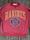 Vtg United States Marine Corps Usmc Pullover Crew Neck Sweatshirt Men s Size L