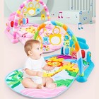 Musical Baby Activity Gym Play Mat Piano Keyboard Infant Crawling Playmat Toy