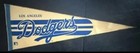 Reduced  Lot Of 7 Vintage Sports Team Pennants-angels-dodgers-twins-iowa-kansas