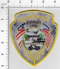 Hapeville Georgia --      Train Airplane Flags Collectible Police Patch
