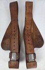 Vtg Circle Y Brand Horse Western Tooled Leather Replacement Child Saddle Fenders