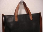 Madewell The Zip-top Transport Crossbody Satchel Tote Bag True Black J1951 Purse