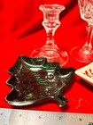 Christmas Table Decorations  Candy Dishes  Candle Holder  And Crystal Glass  o17