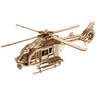 Wood Trick Thunder Chopper Wooden 3d Mechanical Model Kit Puzzle Toy Gift
