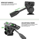Camera Tripod Fluid Head  Panoramic Ball Head With Arca Swiss Quick Release P