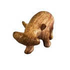 Vintage African Soapstone Hippopotamus Hand Carved Kenya