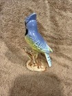 Ceramic Blue Jay Figurine Japan 