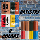 Fresh  Oil Based Modeling Clay     Claytoon     Never Hardens - 8 Assorted Colors