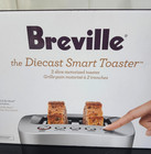 New Breville Die-cast Smart Toaster Bta820xl 2 Slice Motorized Brushed Stainless