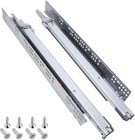 24 Inch Undermount Soft Close Slides 6-way Adjustable cold Rolled Steel Material