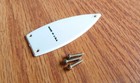 1960 s Harmony   Silvertone Guitar Truss Rod Cover W  Screws