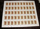 Indonesia Indonesi   1984 Full Sheet Art   Culture B 50 X 4v c - Lion - Horse Mnh