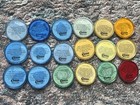18-1960s Gordon   s Potato Chips   Krun-chee Corn Chips Space Coins Sputnik Gemini