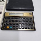 Vintage Hewlett Packard Hp 12c Financial Calculator With Owner   s Manual   Case