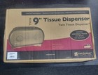 San Jamar R4000tbk 9  Roll Twin Jumbo Classic Tissue Dispenser New 