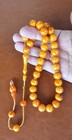 Amber Bakelite Islamic Prayer Beads Tasbih Tesbih Misbaha           