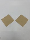 Lot Of 2 Rare Vintage Poison Skull   Crossbones 4  Square Sign Sticker Nos
