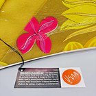 Vera Neumann 8-pc Napkin   Placemat Set Flower Power Olive Hot Pink  10283 Nos