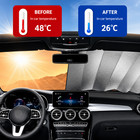 Foldable Car Windshield Front Window Sun Shade Cover Visor Uv Block Protector