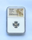 Ancient Celtic Silver Quinarius  Gaul  Aedui  1st Century Bc  Roma horse  Ngc Vf