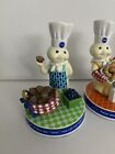 4 Danbury Mint Pillsbury Doughboy Delights Collection 2011 2012 Figurine Figure