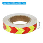 Reflective Tape  1 Inch X 66 Ft Waterproof Self Adhesive High Visibility Safety