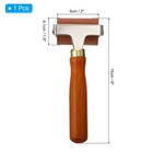 2 Inch Rubber Roller Brayer Tools For Printing Printmaking Ink Stamping  Red